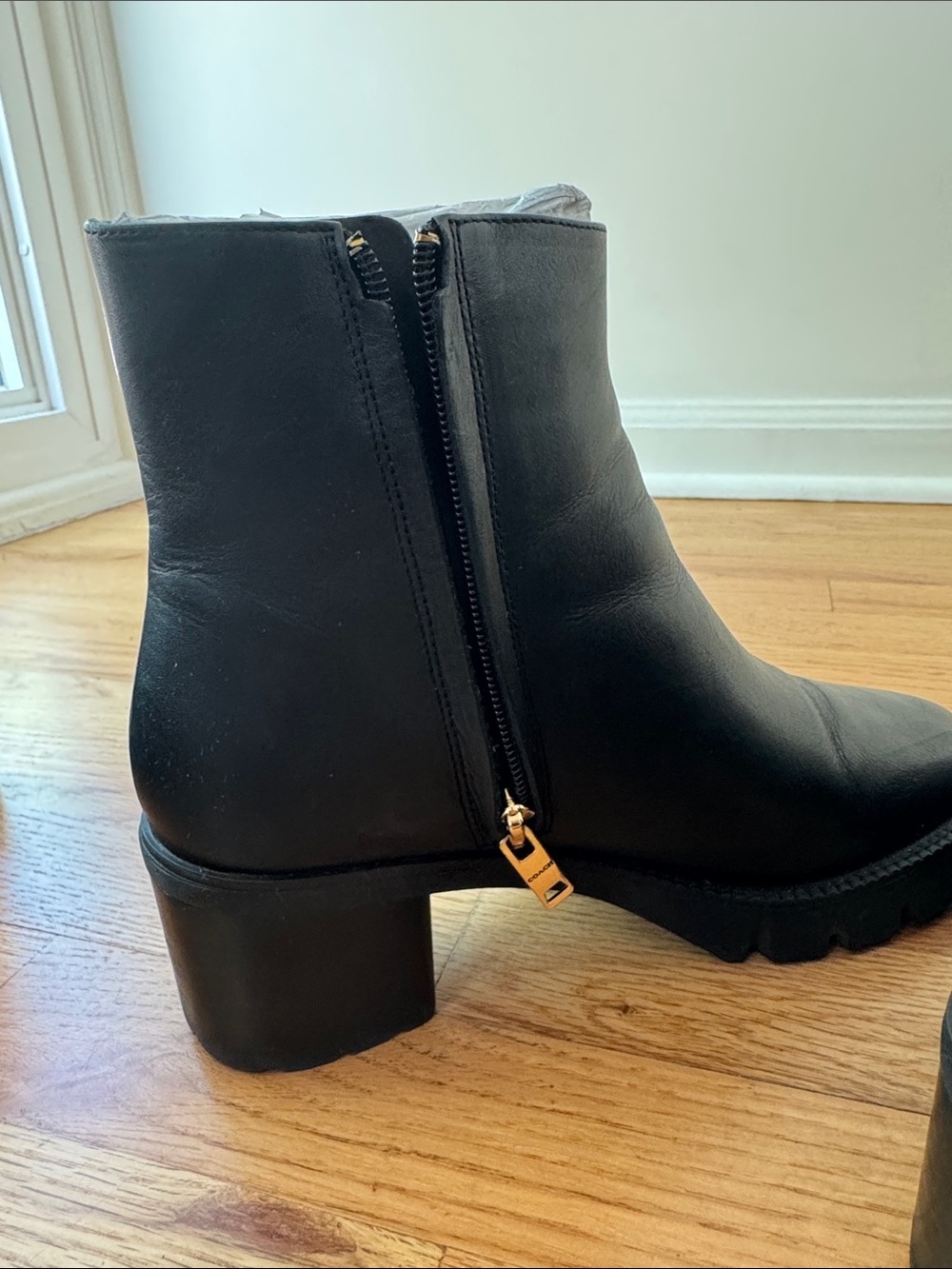 Coach Chrissy Leather Bootie 7.5 - Picture 10 of 14